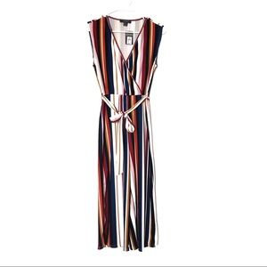 primark black and white striped jumpsuit